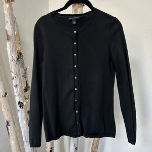 BANANA REPUBLIC BLACK CARDIGAN